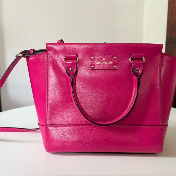 kate spade Handbags - Kate Spade Fuchsia Satchel